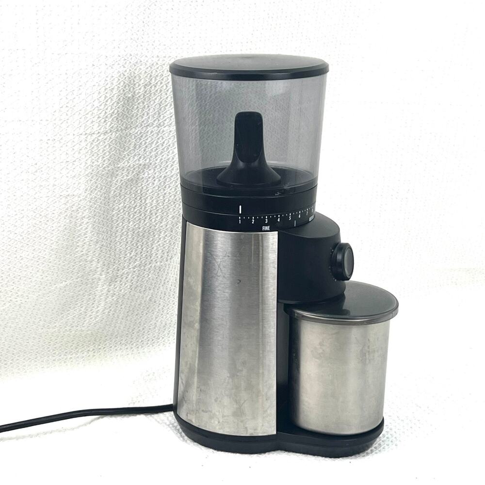 OXO Brew Conical Burr Coffee Grinder Stainless Steel Model 8717000 Tested Works - Picture 5 of 10